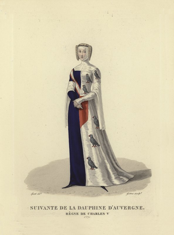 Následovník Dauphine dAuvergne od French School