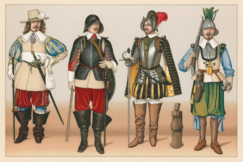 Francie XVI-XVII. století Kostým od French School