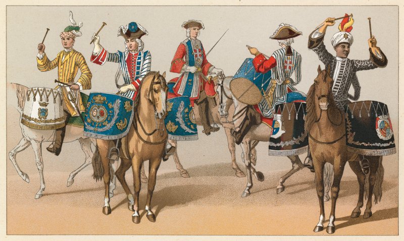 Francie XVIII. století Kostým od French School