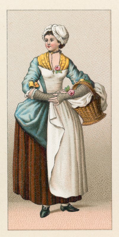 Kostým Francie XVIII. cent od French School