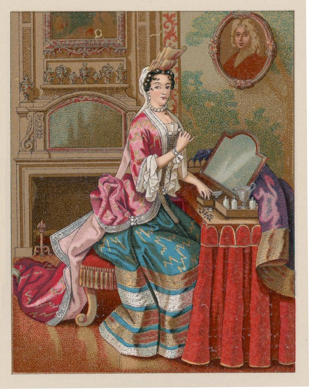 Kostým Francie XVII. centu od French School