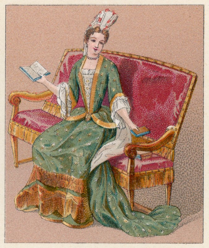 Francie XVII. století Kostým od French School