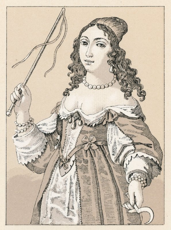 Kostým Francie XVII. centu od French School