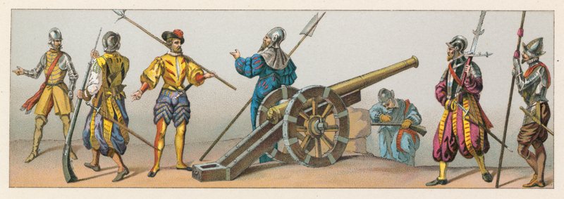Kostým Francie XVI. cent od French School