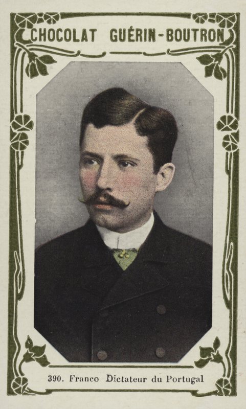 Franco, portugalský diktátor (barevné foto) od French School