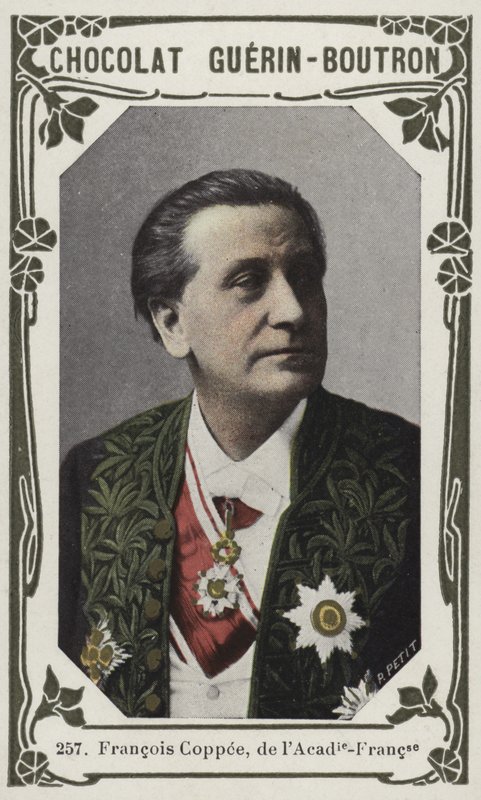 Francois Coppee z Academie-Francaise (barevné foto) od French School