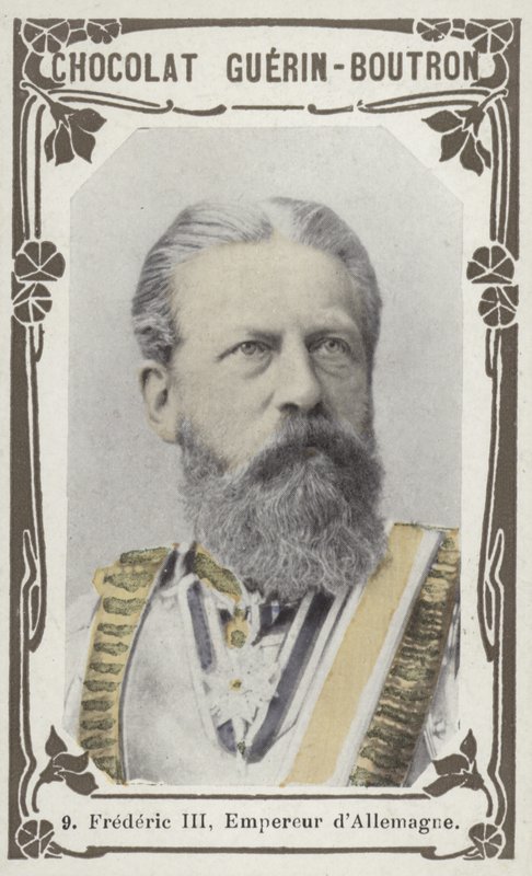Frederic III, Empereur dAllemagne (barevná fotografie) od French School