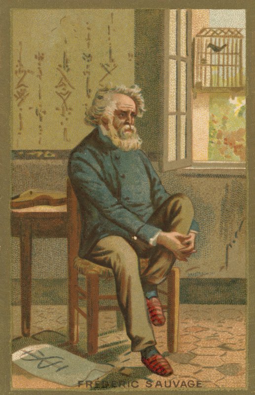 Frederic Sauvage, francouzský stavitel lodí od French School