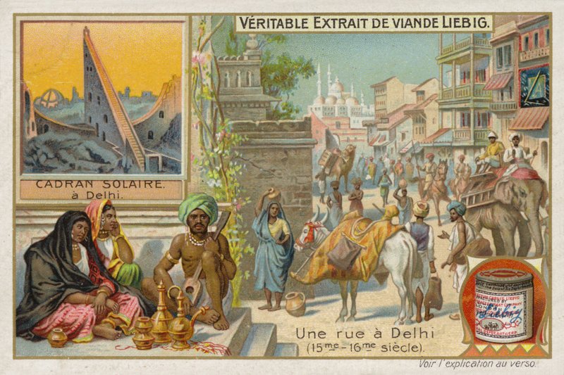 Francouzský masový extrakt (Bouillon), Indie od French School