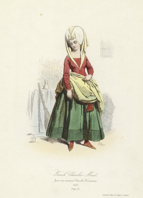 Francouzská komorná, 15. století od French School