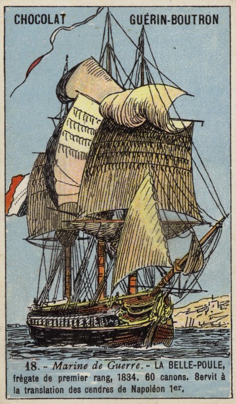 Francouzská fregata Belle Poule od French School