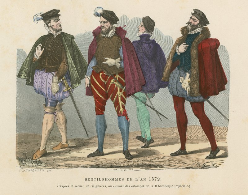 Francouzští pánové, 1572 od French School
