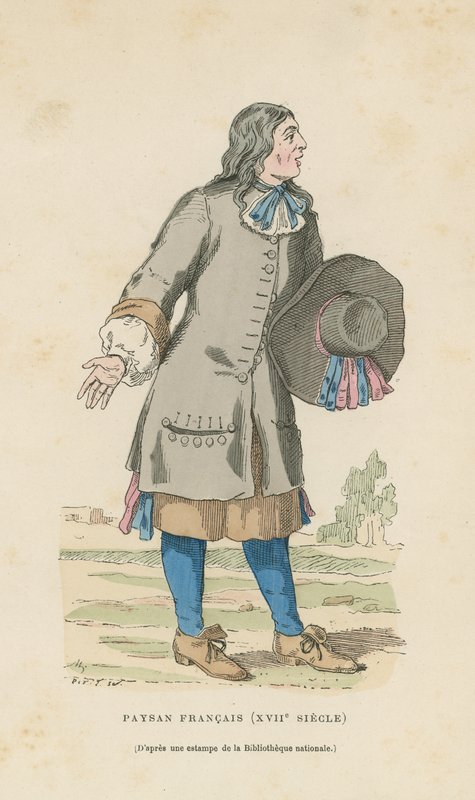 Francouzský rolník, 17. století od French School