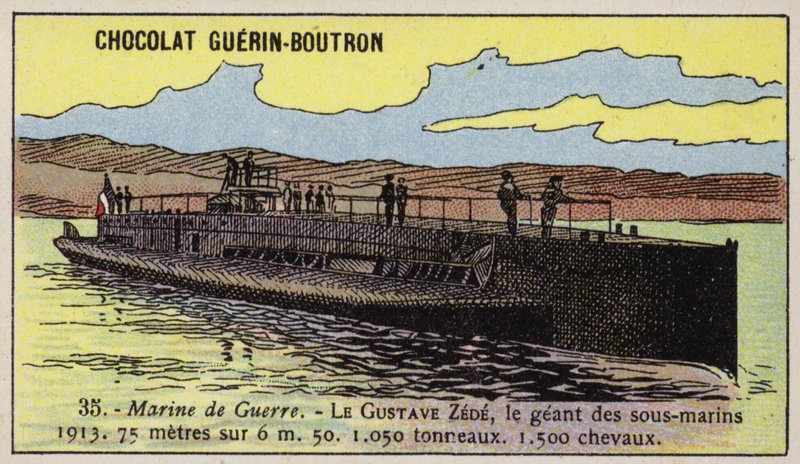 Francouzská ponorka Gustave Zede od French School