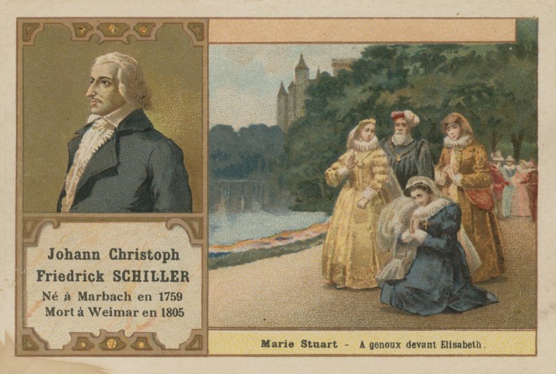 Friedrich Schiller, německý básník; dramatik a historik od French School