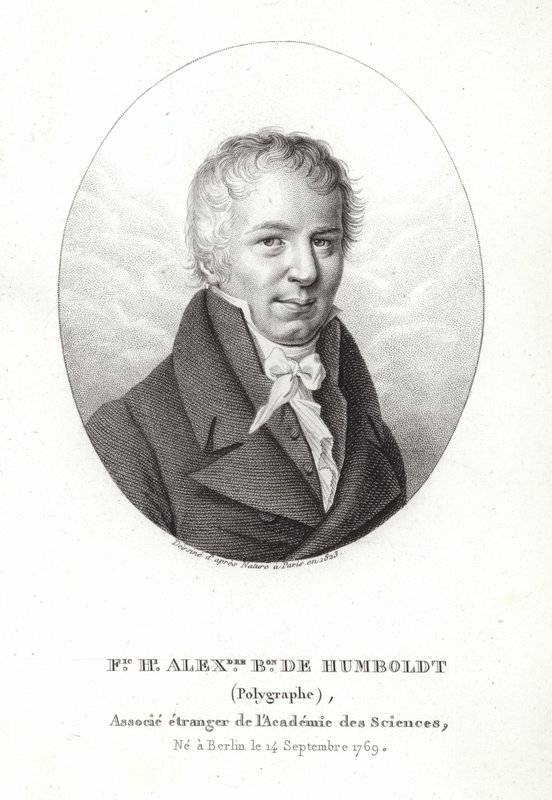 Friedrich Wilhelm Heinrich Alexander von Humboldt od French School