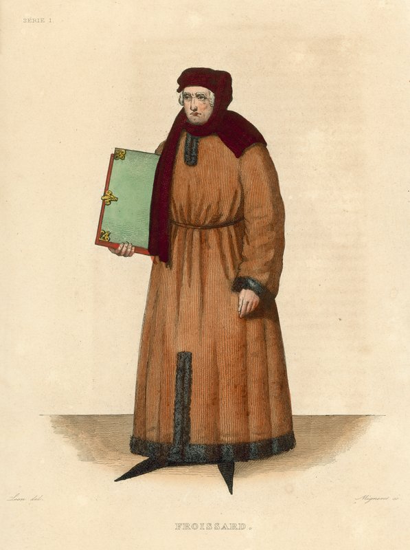 Froissard (barevné rytí) od French School