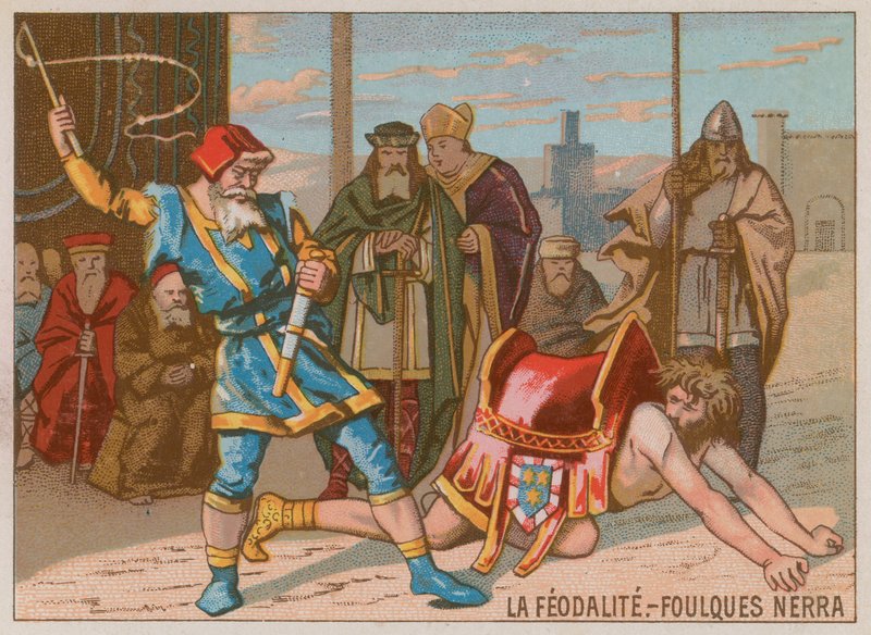 Fulk III jako příklad feudalismu od French School