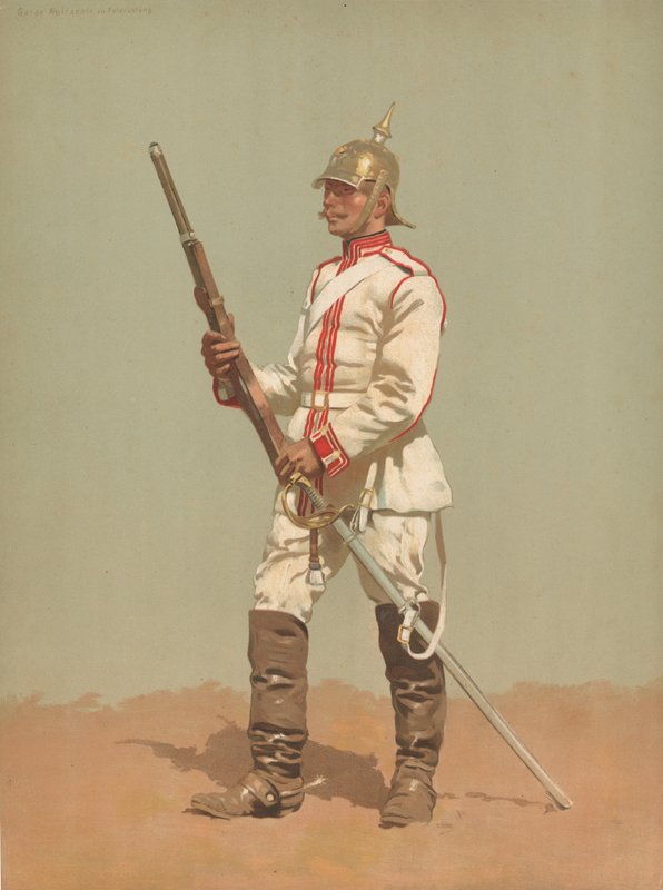 Garde Kuirassir ve Feldrustung od French School