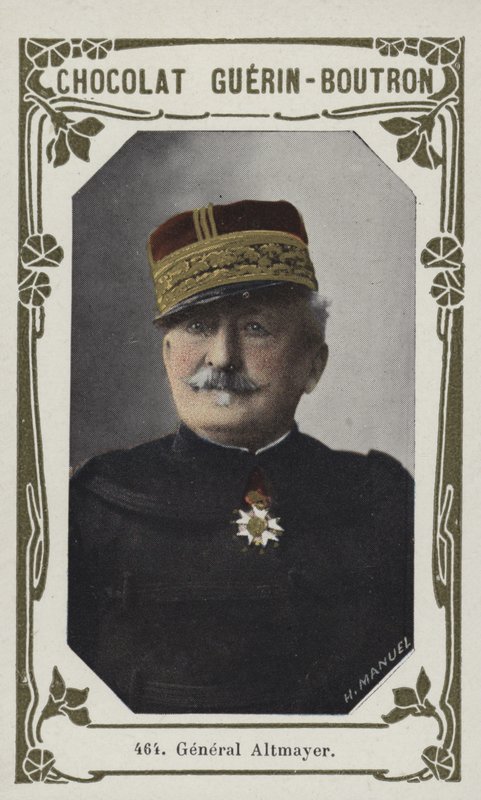 Generál Altmayer (barevné foto) od French School