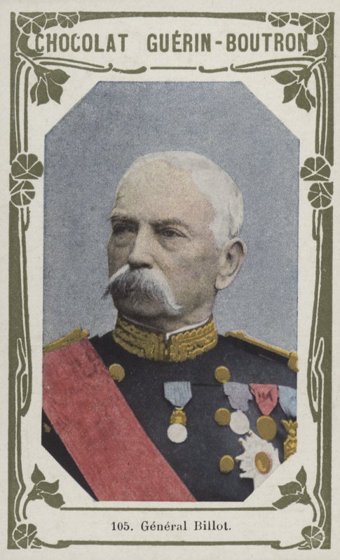 Generál Billot (barevná fotografie) od French School