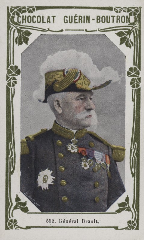 General Brault (barevná fotografie) od French School