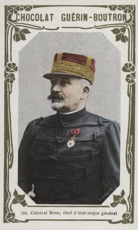 Generál Brun, šéfkuchař detat-major generál (barevná fotografie) od French School