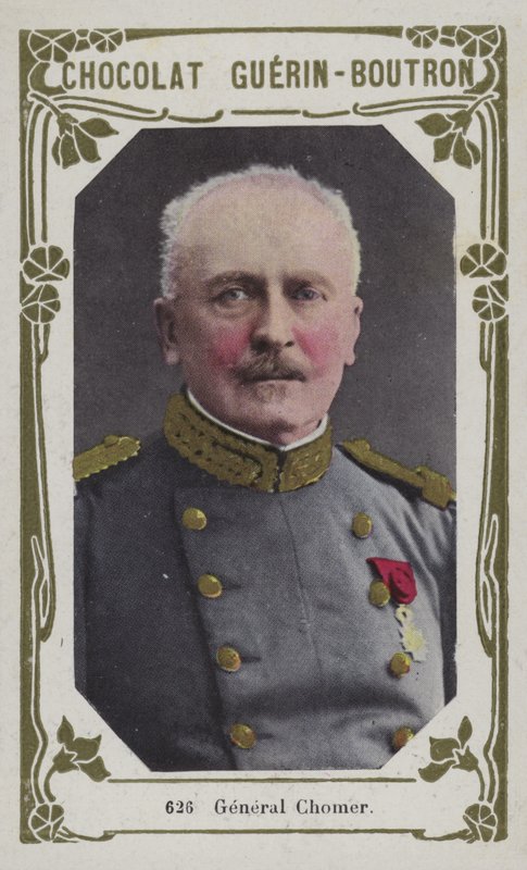 General Chomer (barevná fotografie) od French School