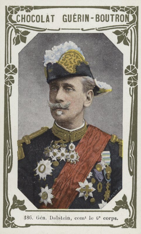 Generál Dalstein, velitel le 6e sboru (barevné foto) od French School
