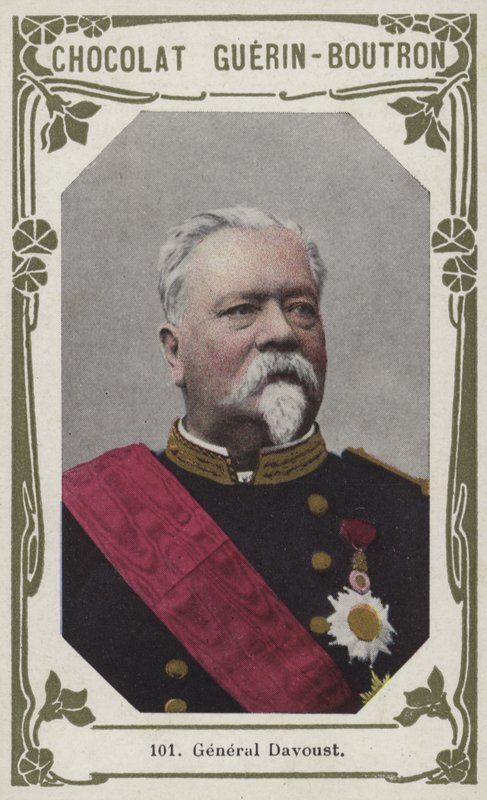 Generál Davoust (barevná fotografie) od French School
