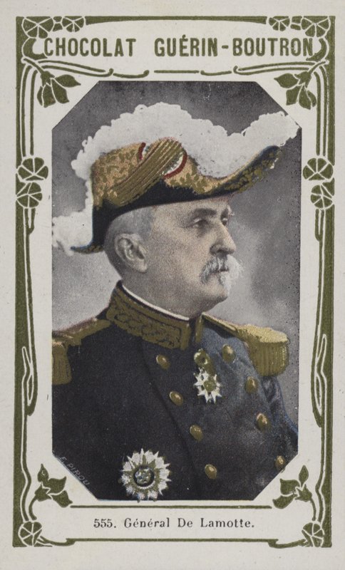General De Lamotte (barevná fotografie) od French School