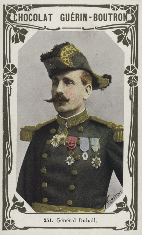 General Dubail (barevná fotografie) od French School