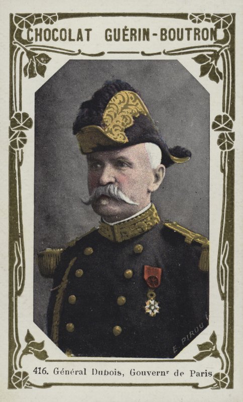 Generál Dubois, guvernér Paříže (barevné foto) od French School