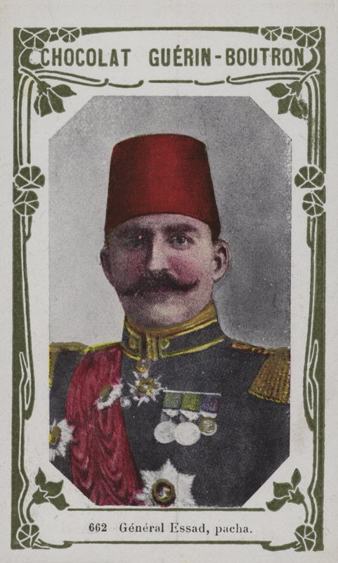 Generál Essad, pacha (barevná fotografie) od French School