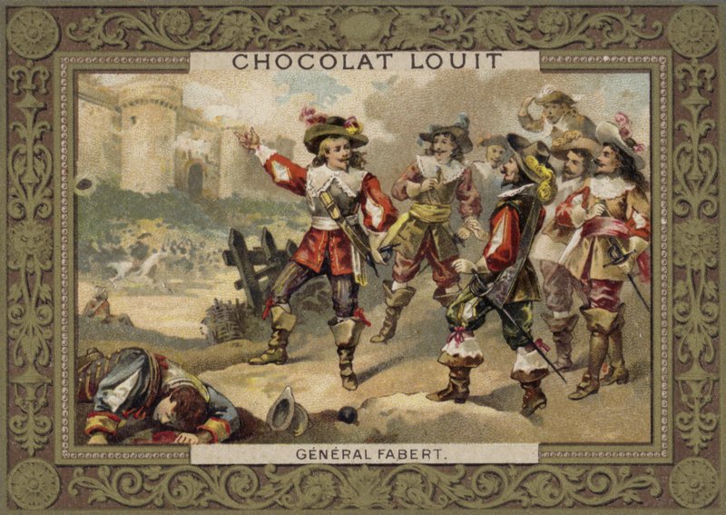 Generál Fabert, francouzský voják 17. století od French School