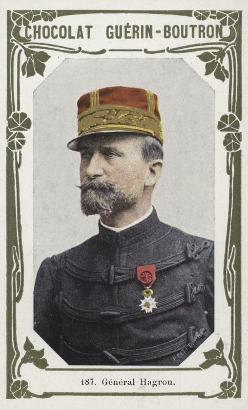 Generál Hagron (barevná fotografie) od French School