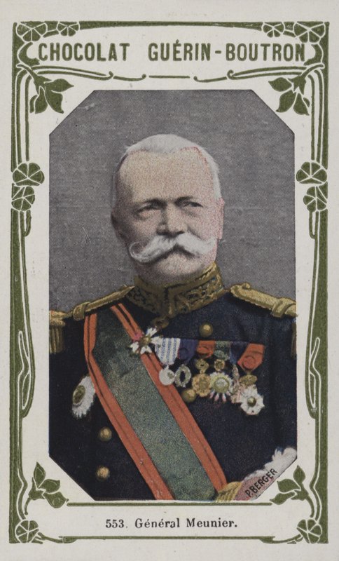 General Meunier (barevná fotografie) od French School