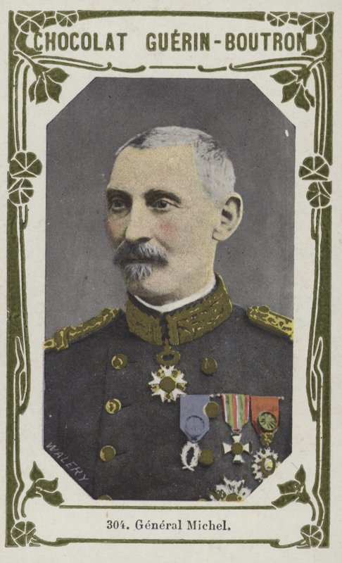 Generál Michel (barevná fotografie) od French School