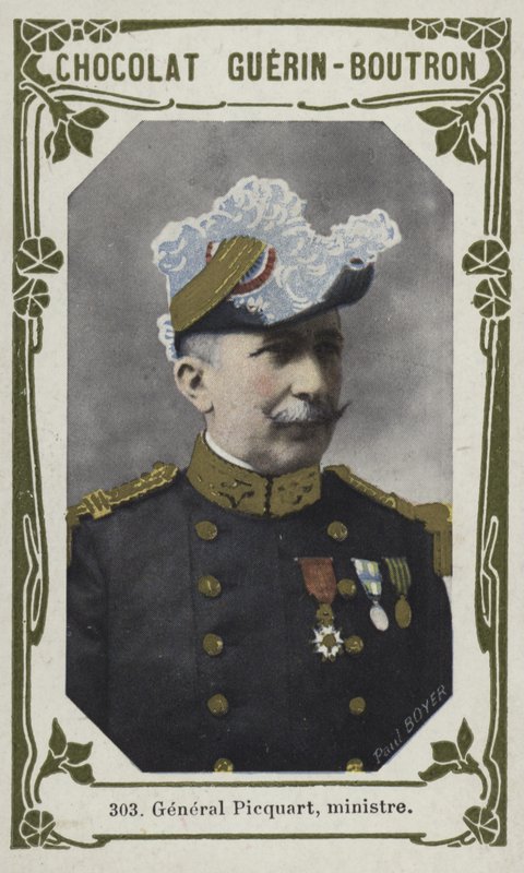 Generál Picquart, ministerstvo (barevné foto) od French School
