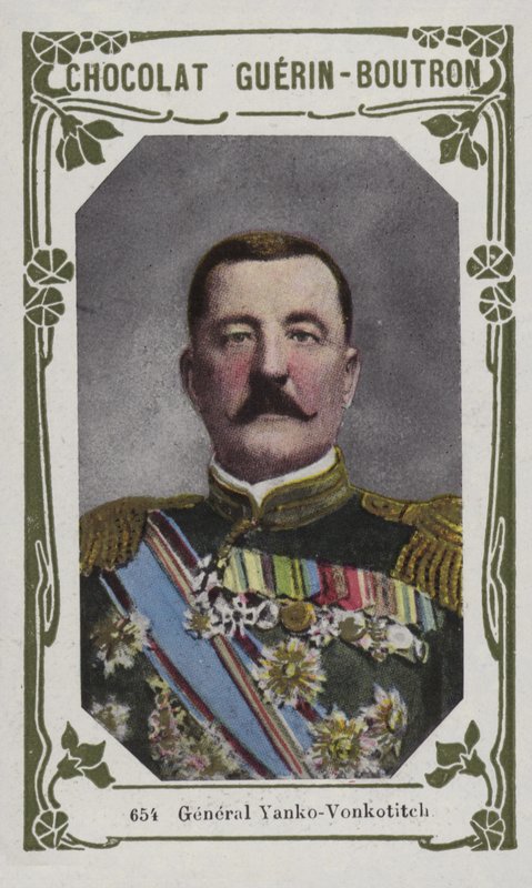 Generál Yanko-Vonkotitch (barevná fotografie) od French School