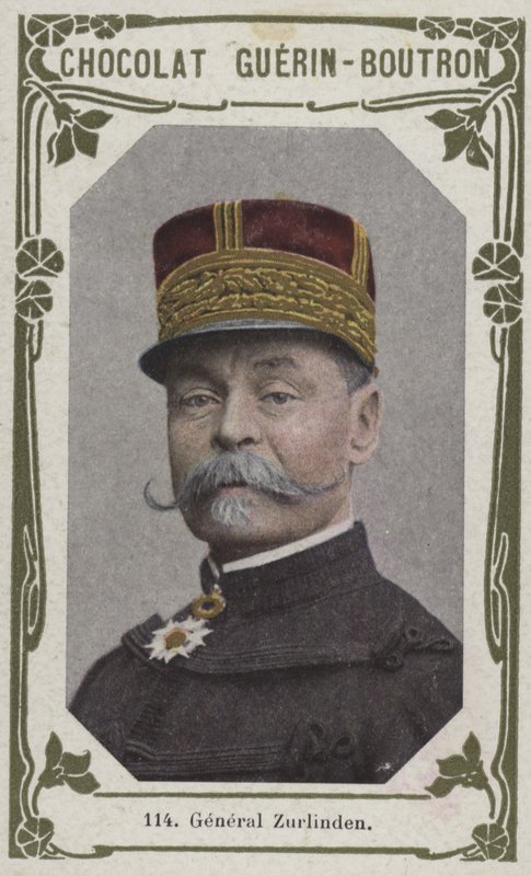 General Zurlinden (barevná fotografie) od French School