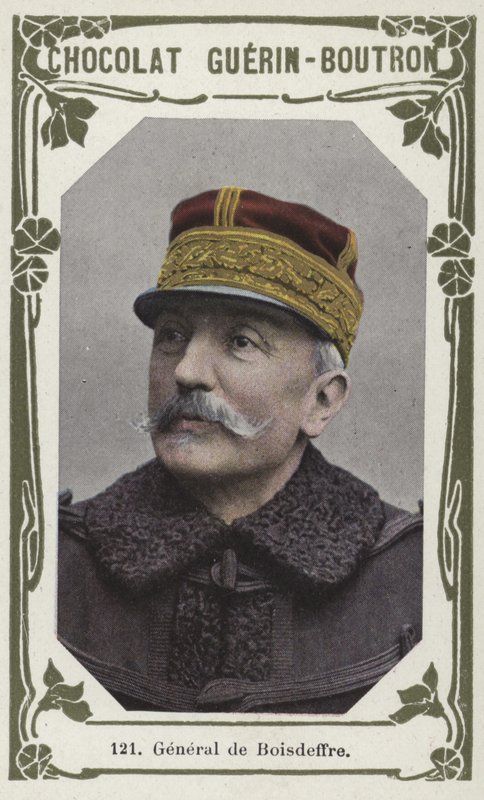 General de Boisdeffre (barevná fotografie) od French School