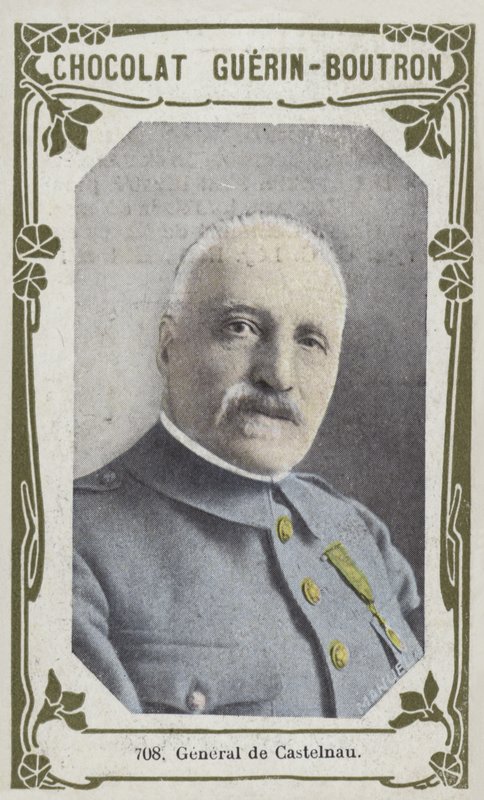General de Castelnau (barevná fotografie) od French School