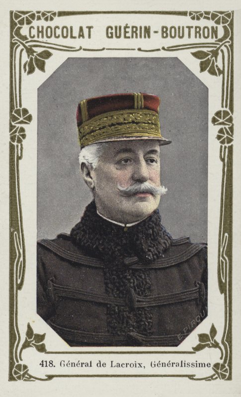 General de Lacroix, General (barevná fotografie) od French School