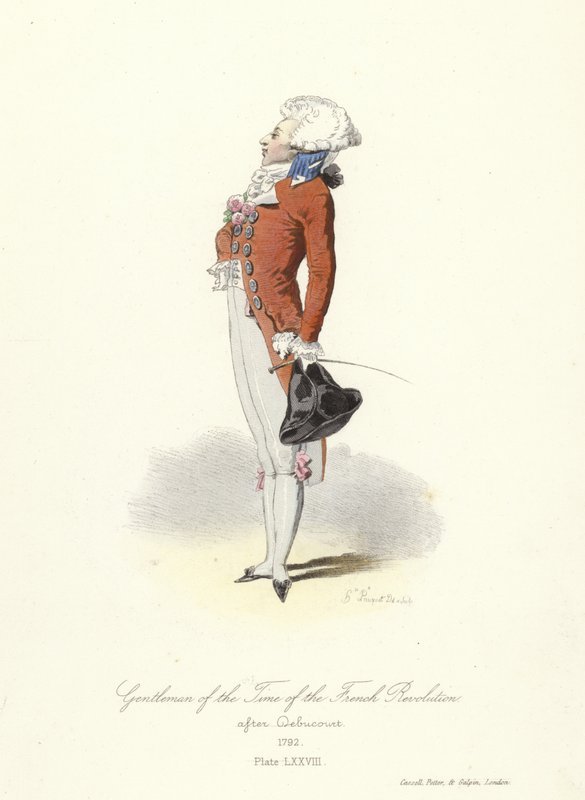 Gentleman doby francouzské revoluce od French School