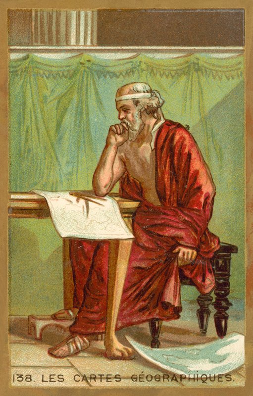 Zeměpisné mapy (chromolitho) od French School