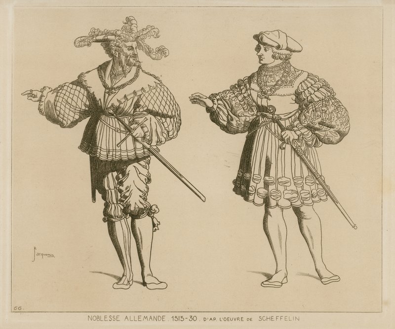 Německá šlechta, 1515-30 od French School