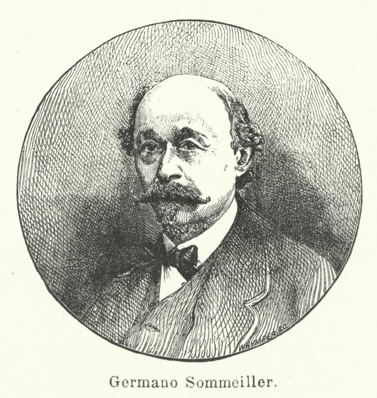Germano Sommeiller (rytina) od French School