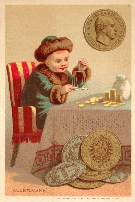 Německo (chromolitho) od French School