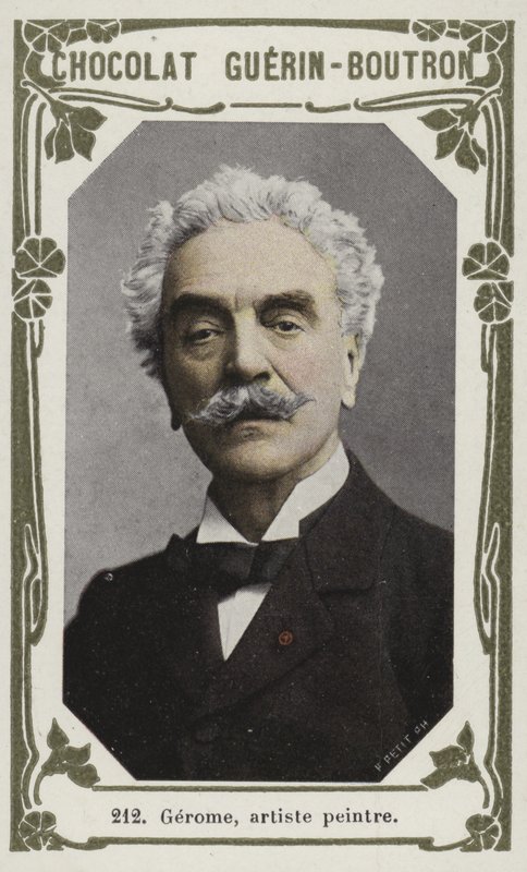 Gerome, malíř (barevné foto) od French School